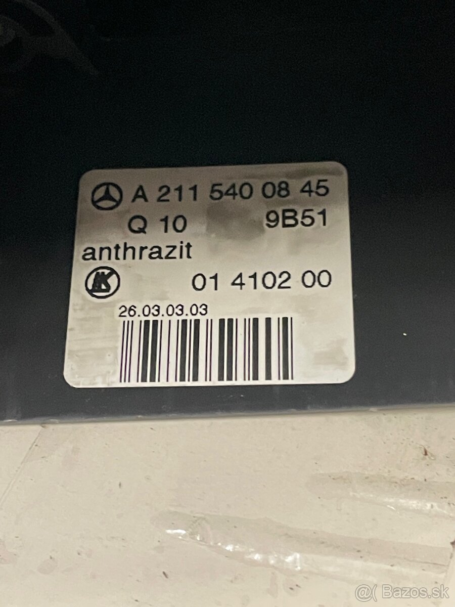 Mercedes W211 kroužek volantu, páčka blinkru - 5
