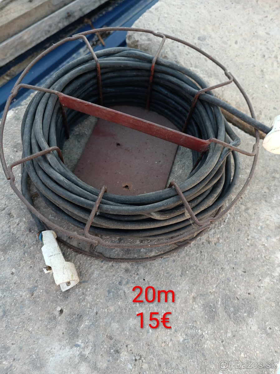 Kábel, predlžovačka, chránička - 5