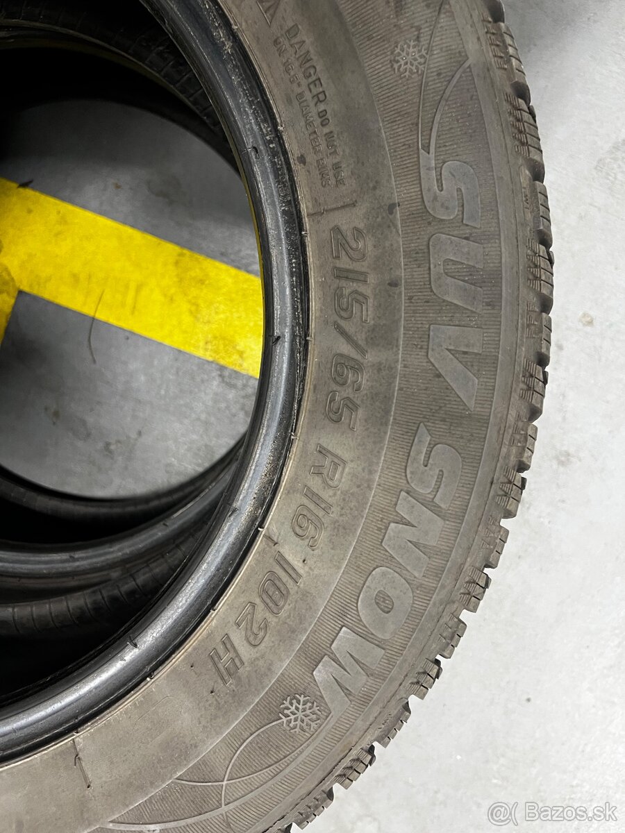 215/65R16 zimné pneumatiky - 5