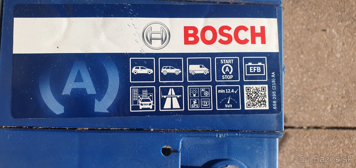 AGM, EFB akumulator autobateria BOSCH S4 E11, 80Ah, 12V - 5