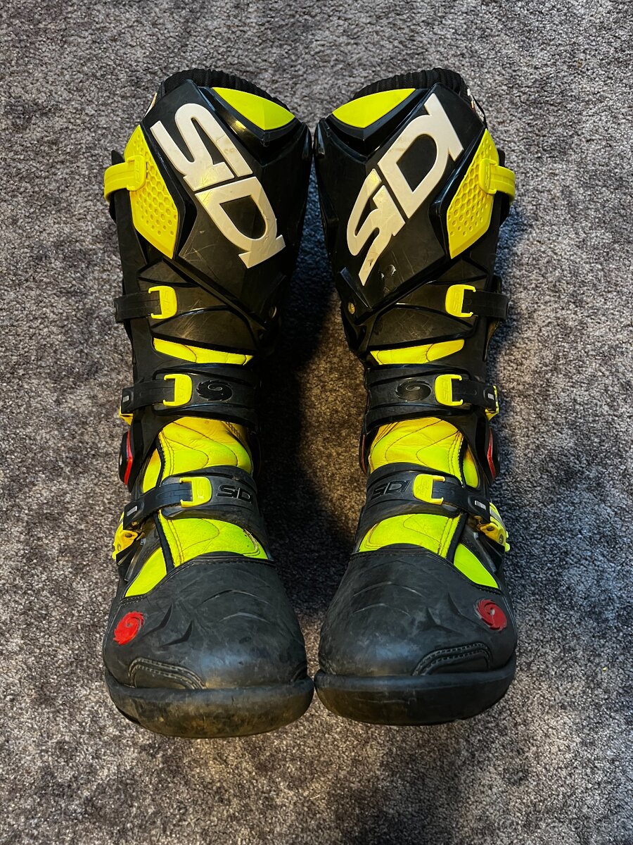 2x MX enduro boty Sidi Crossfire 2, velikost 46 - 5