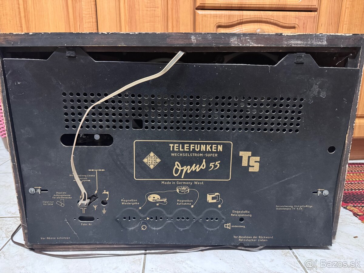 Telefunken opus 55, Andante, Philips - 5