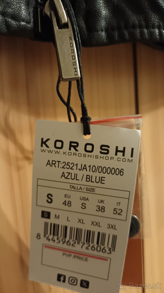 Kožená bunda KOROSHI S EU 48 - 5