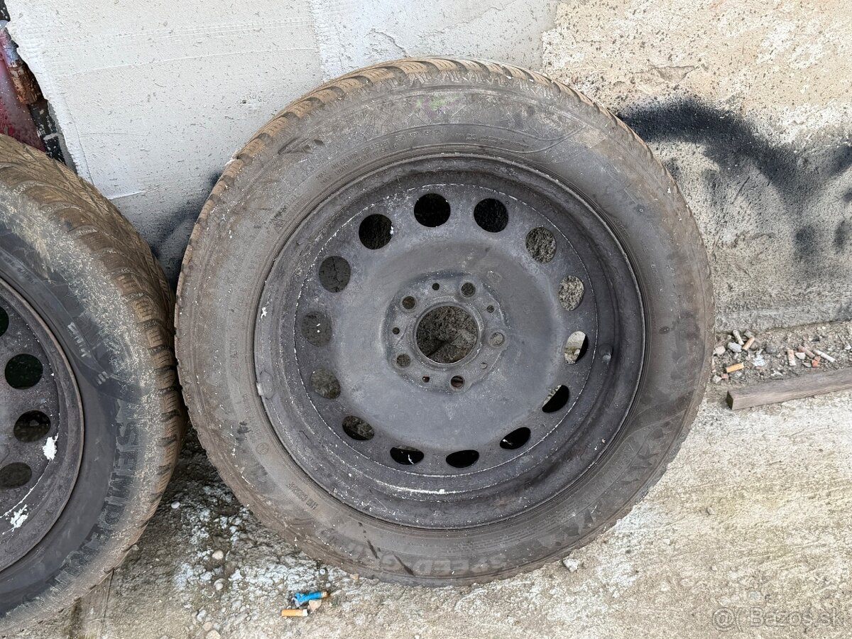 5x120 r16 205/55 zimné pneu - 5