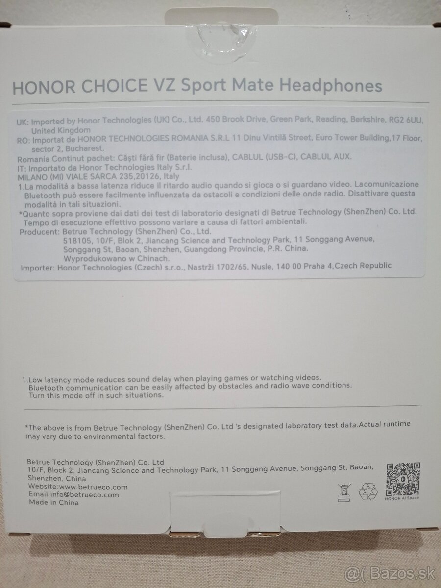 Slúchadlá Honor Choice VZ ROS-ME01 - 5