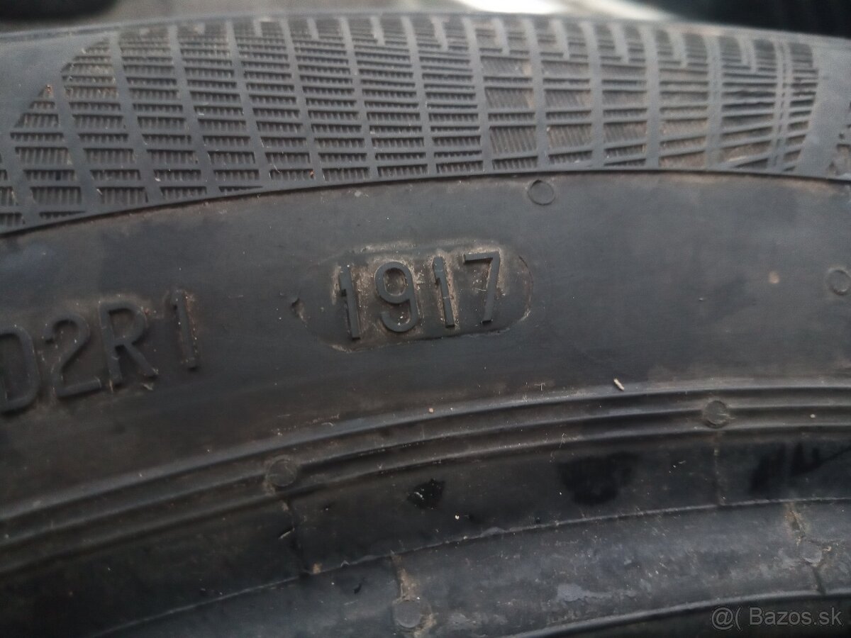 Predám 1ks zimná pneumatika Continental 205/55R16 - 5