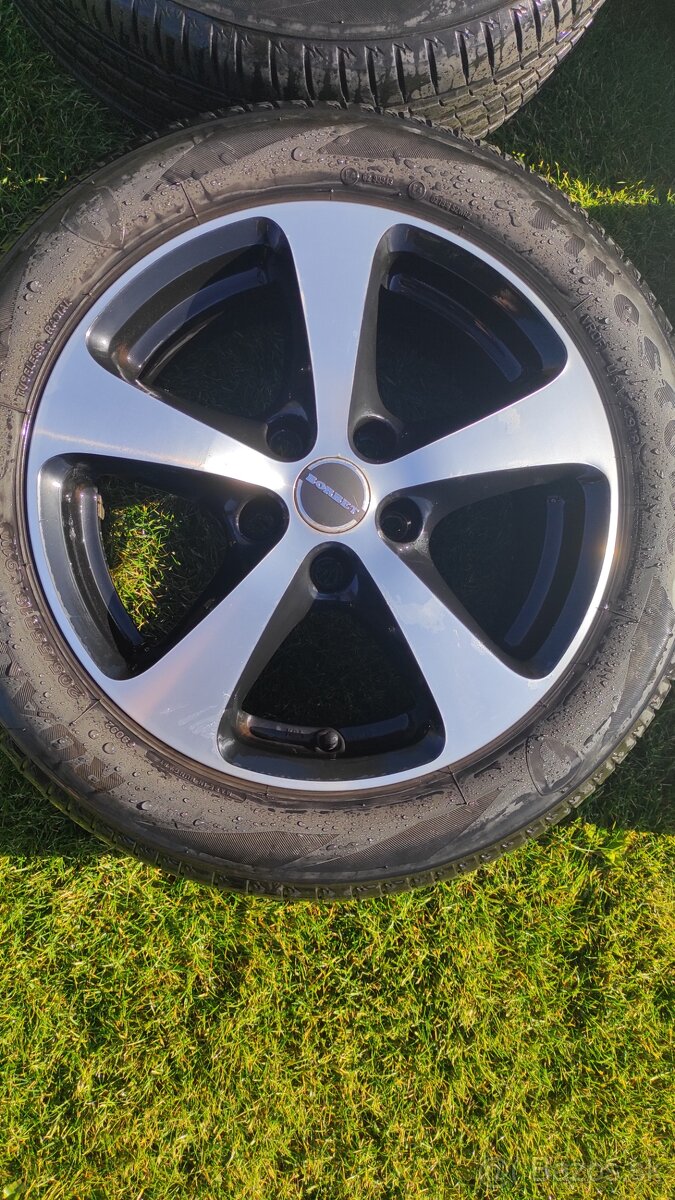 Predám Alu kolesá BORBET R16 + letne pneu - 5