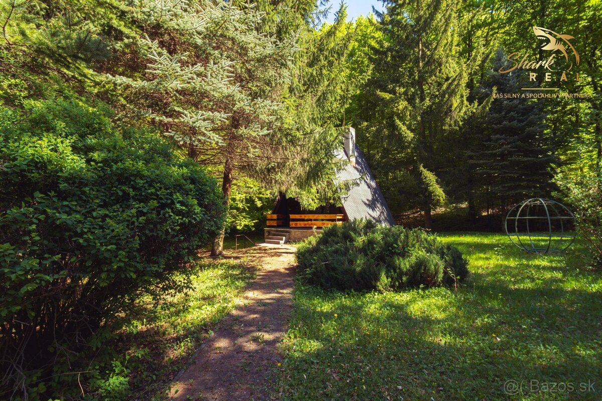 REZERVOVANÉ Čarovná chata uprostred prírody s tečúcim poto - 5