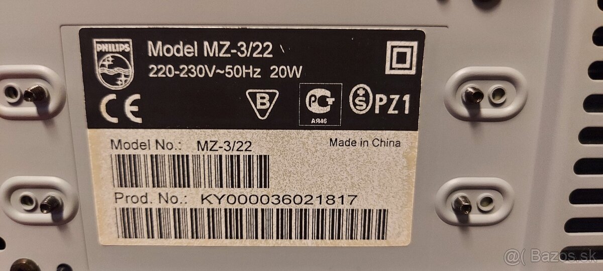 Predám mini systém Philips MZ-3 - 5