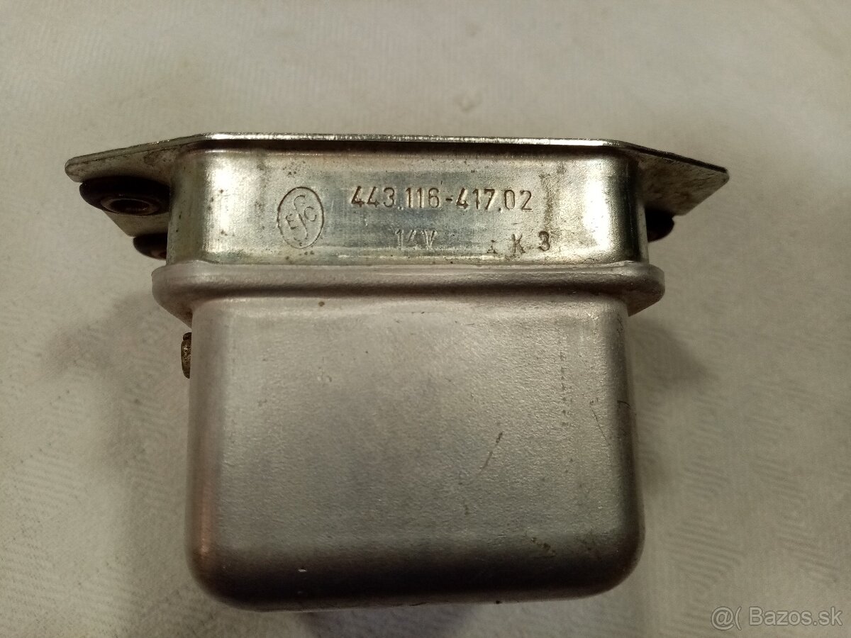 régler, regulátor dobíjania - Škoda 443.116-417.02 - 5