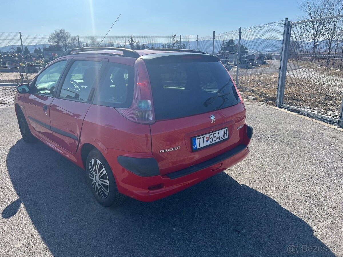 Predám Peugeot 206SW 1.4 55kw - 5