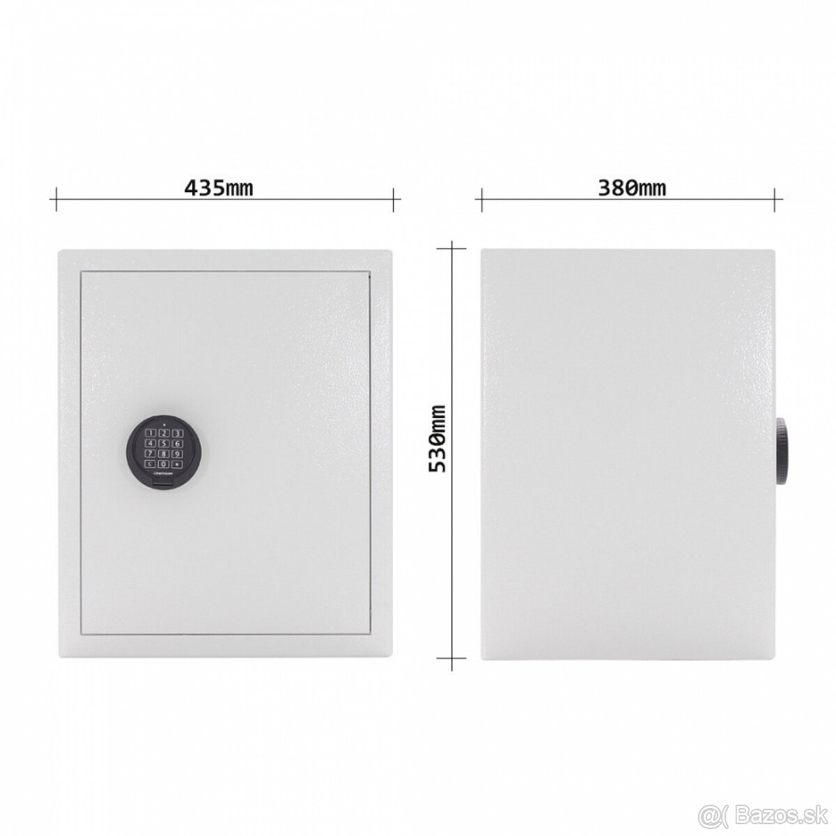 Nabytkovy Trezor Bezpečnostná skriňa - 5