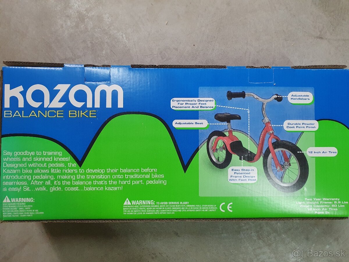 Odrážadlo KAZAM V2s ružové pc 85€ NOVÉ ZABALENÉ nevhodný da - 5