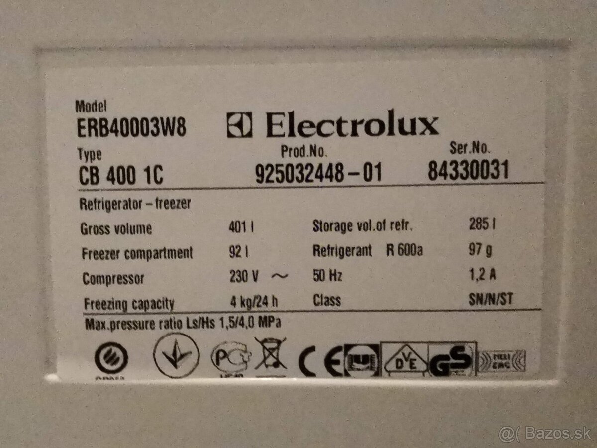 Chladnička ELECTROLUX - 5