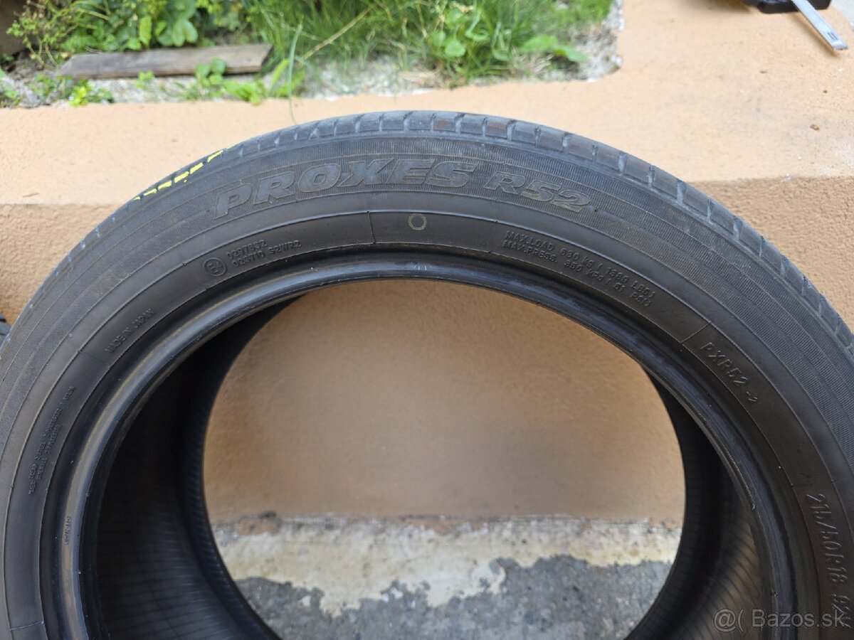 215/50/R18 92V TOYO proxes R52 - 5