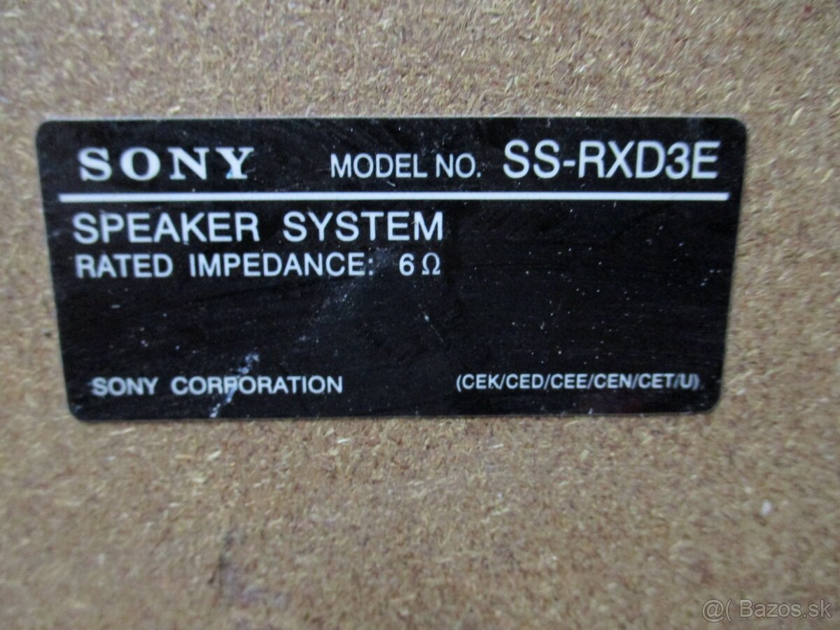 SONY SS-RDX3E - 5