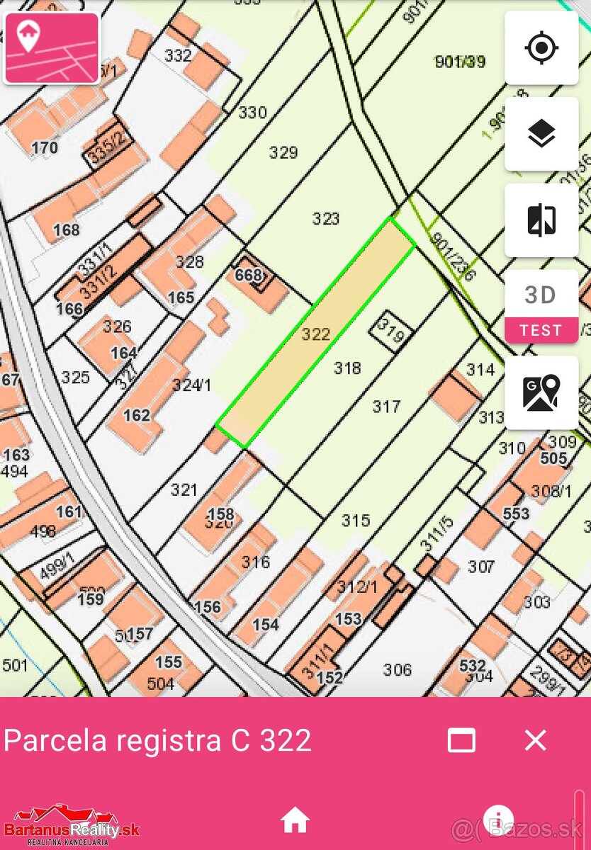 BartanusReality - Na predaj zaujímavý pozemok v obci Svinná - 5