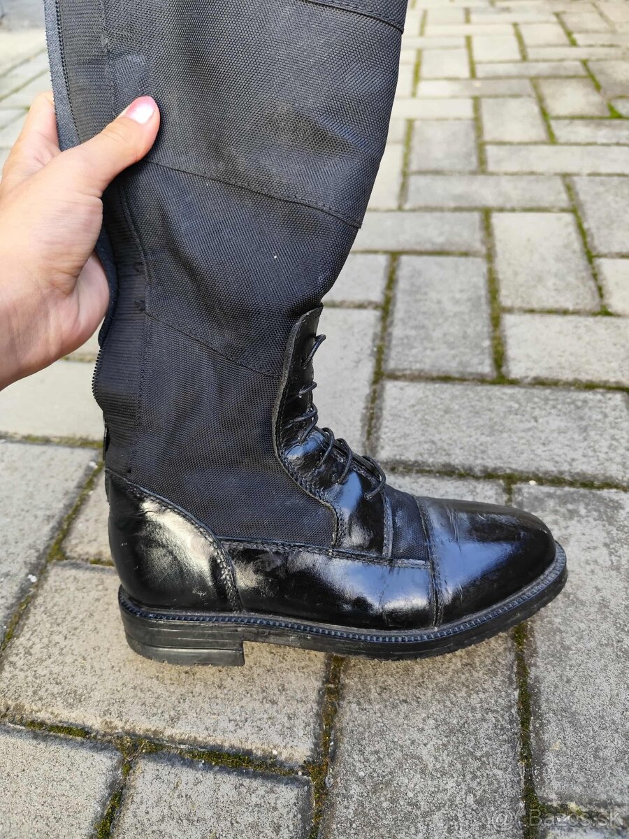 zimné jazdecké čižmy značky HKM veľkosť 35 - 5