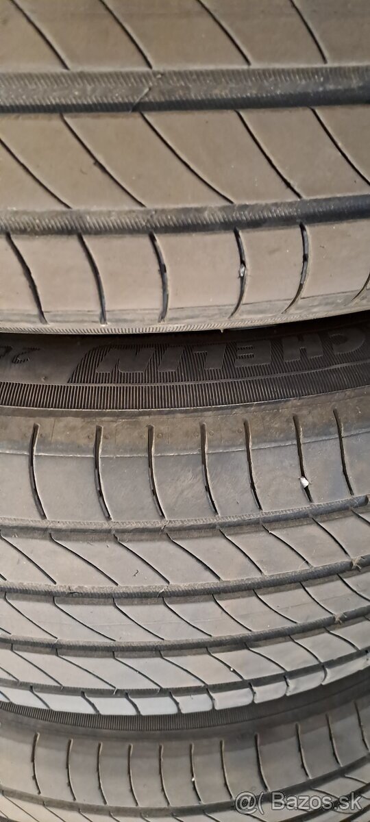 Predám 4ks jazdené letné 205/55r17-91V Michelin - 5