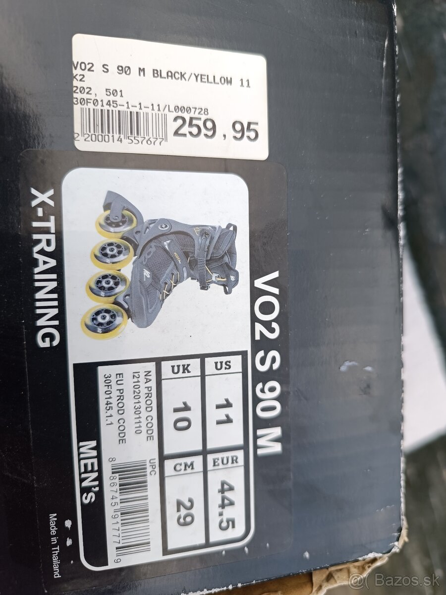 Korcule K2 VO2 S 90 M inline - 5