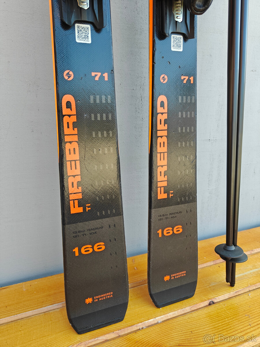 LYŽE BLIZZARD FIREBIRD 71 TI 166CM - 5