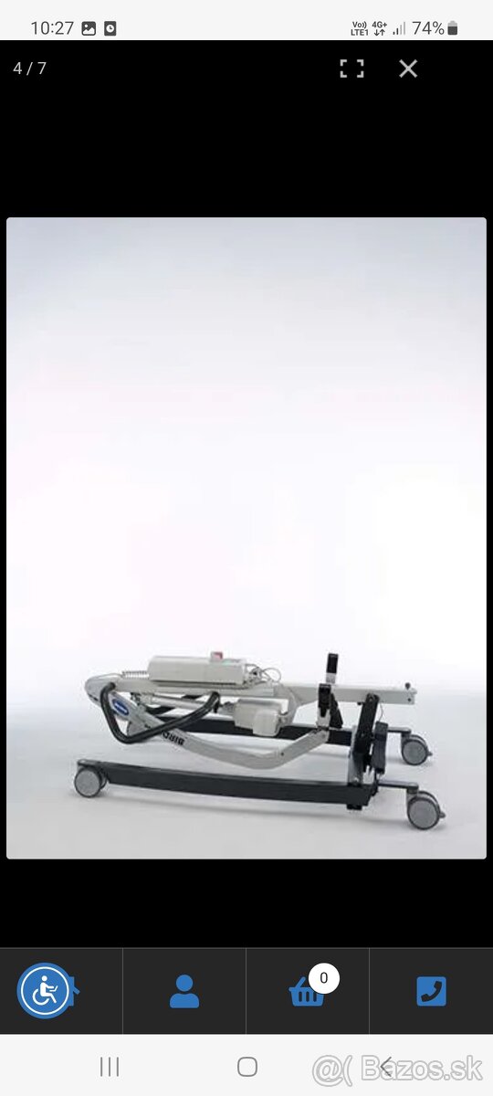 Zdvihak pre nemocne, imobilných - 5