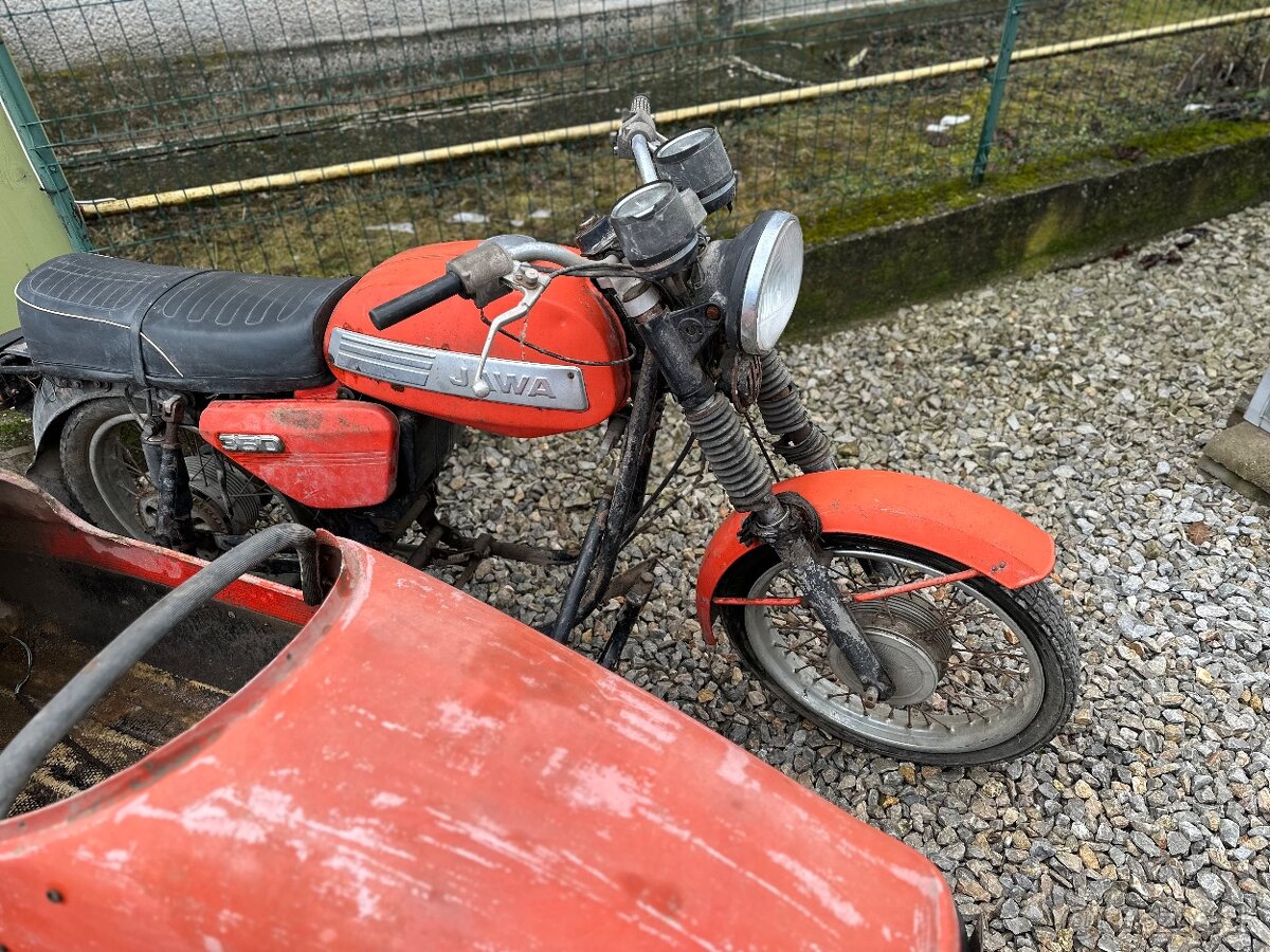 JAWA 350 + Velorex - 5