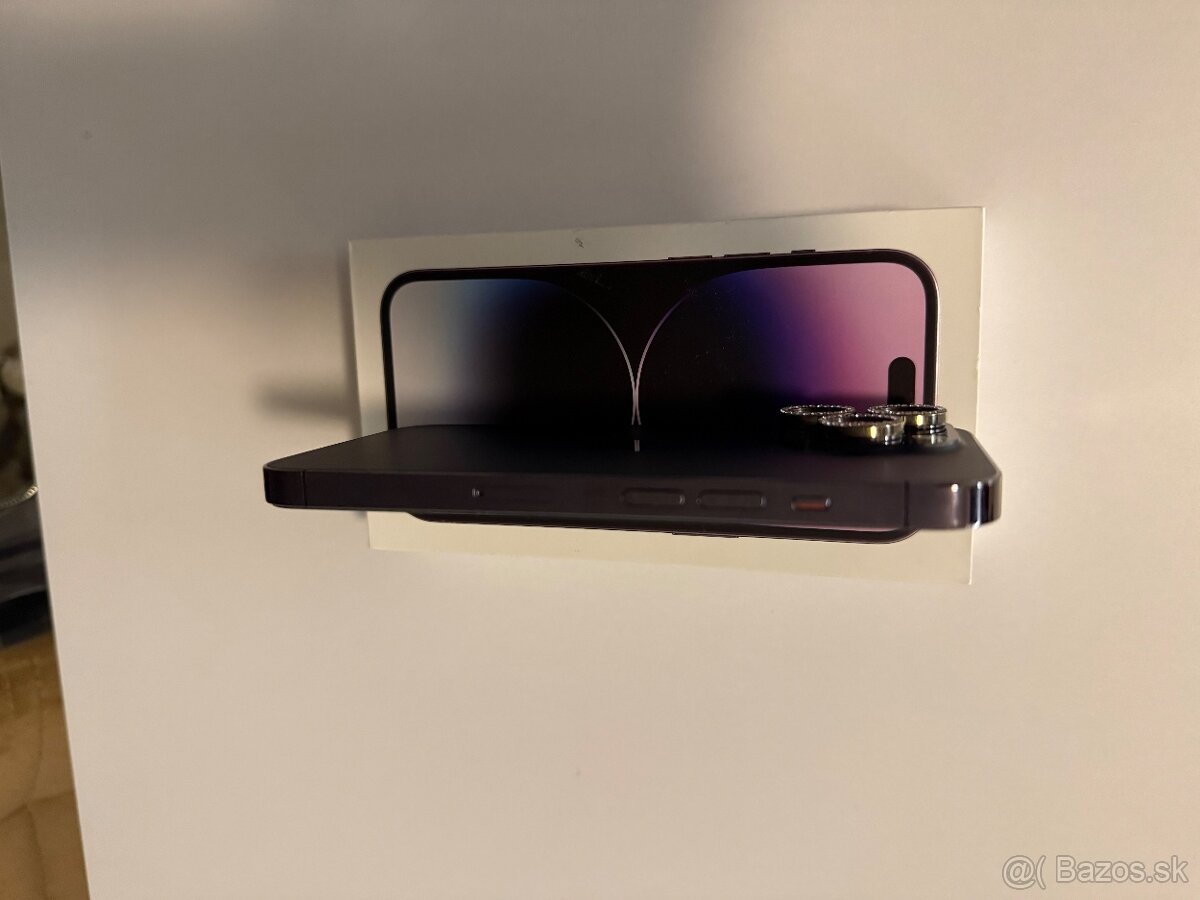 Predám iPhone 14 pro purple/fialovy - 5