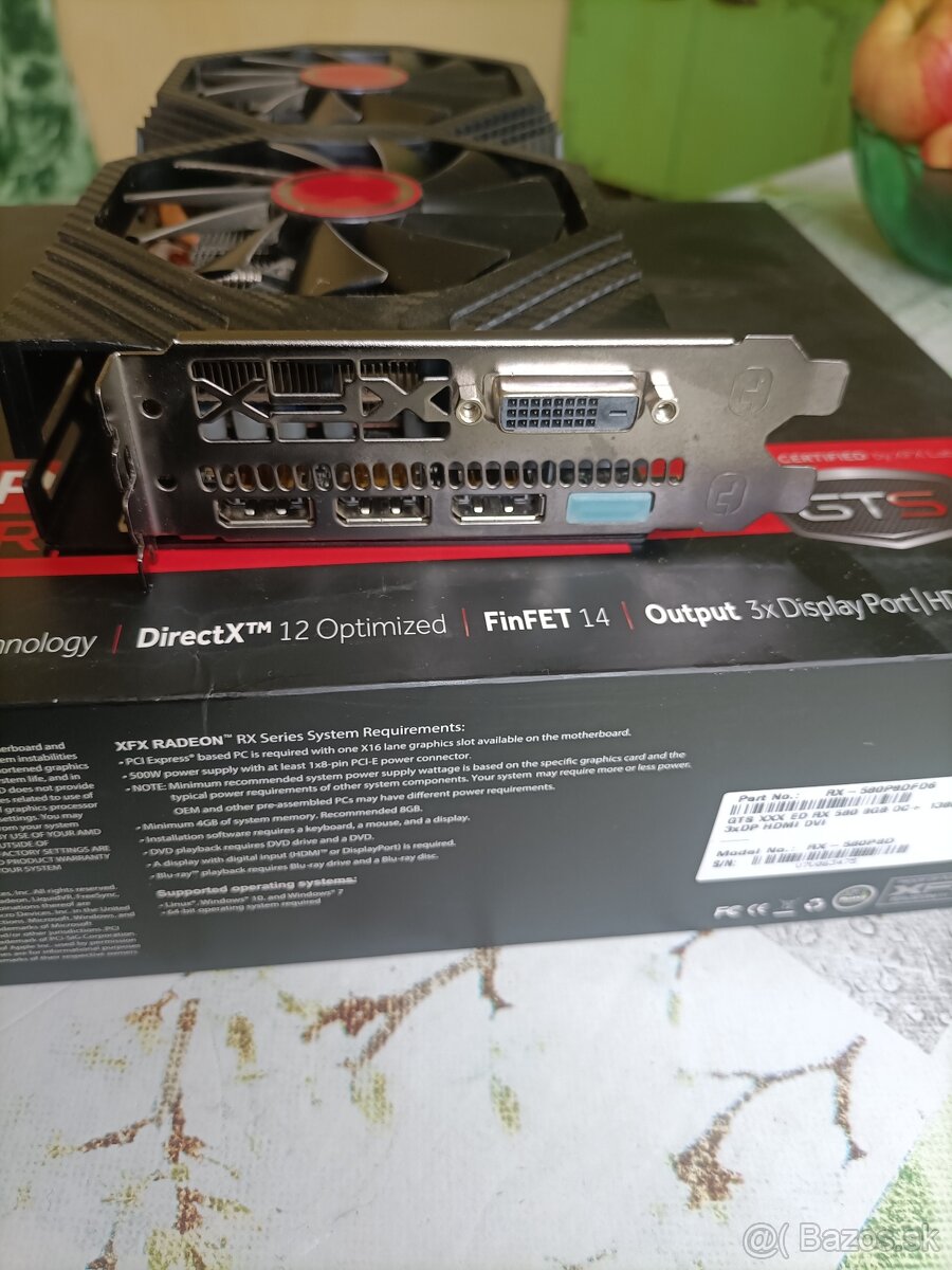 Grafická karta RTX580 ,8GB - 5