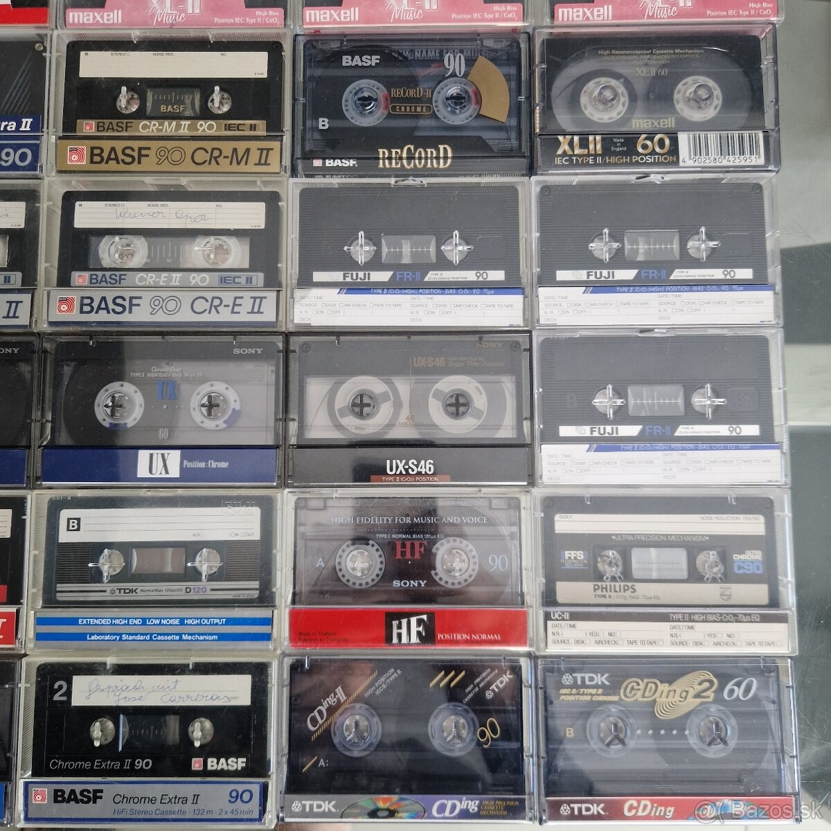TDK,MAXELL,BASF,FUJI,SONY...Chromky kazety - 5