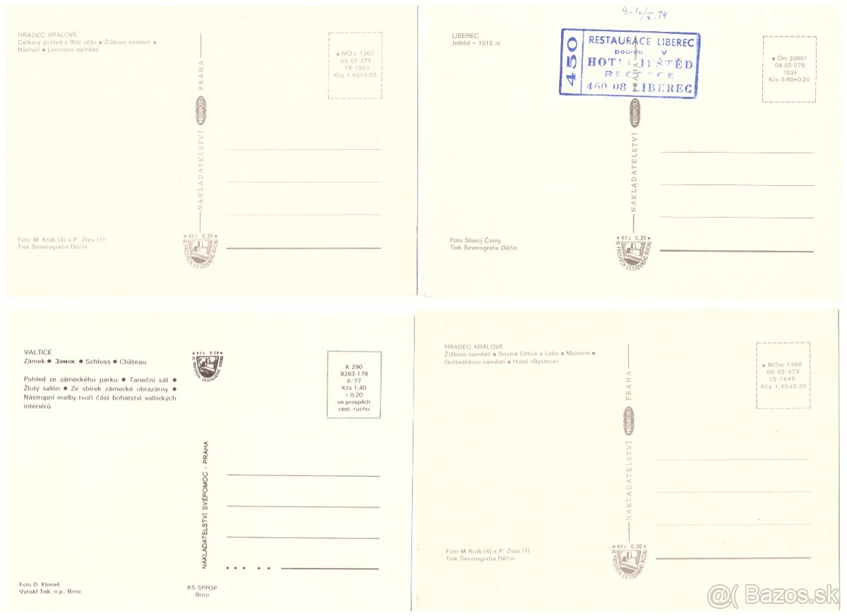 Pohľadnice mestá a krajina mix - 5