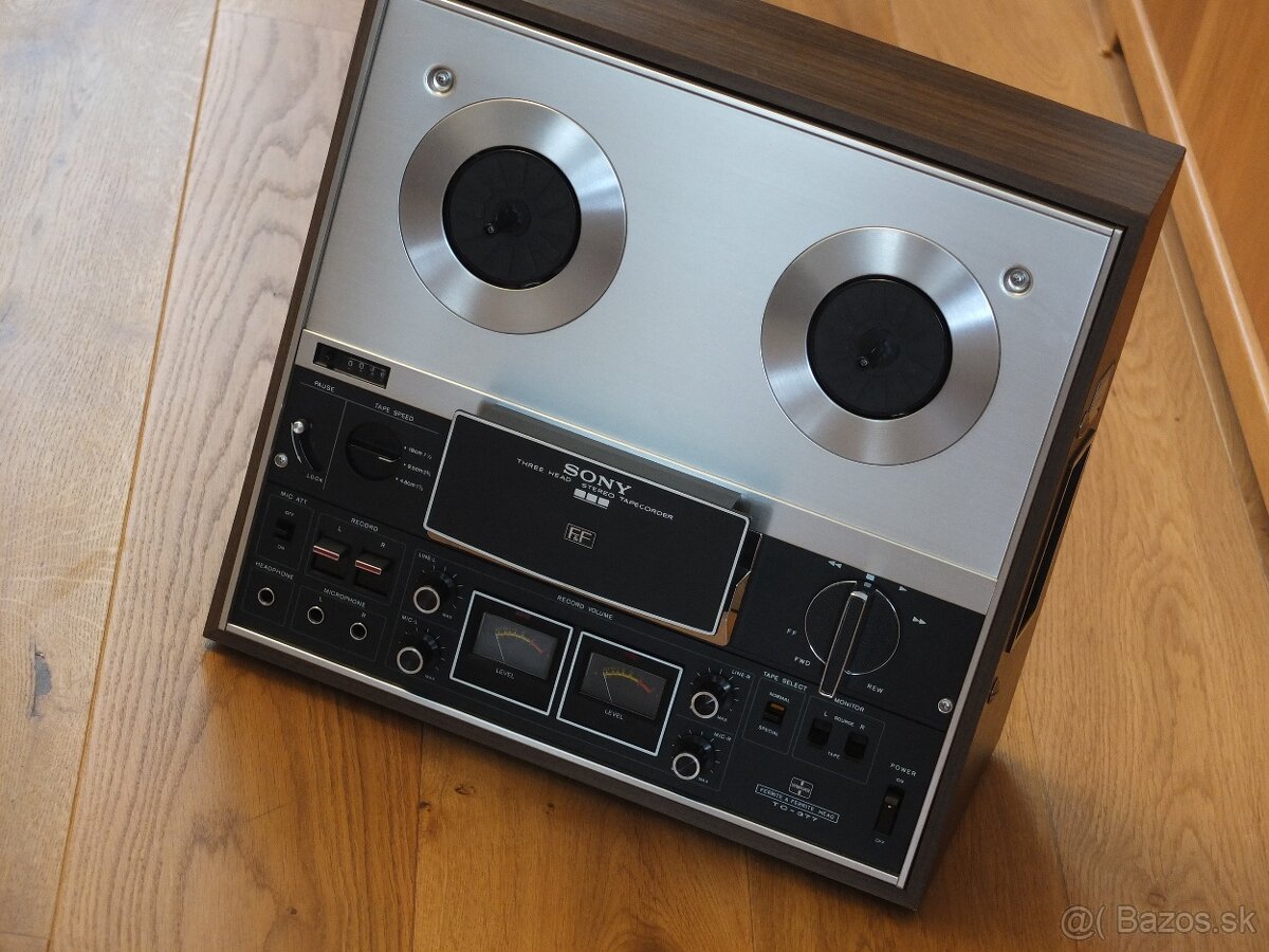 SONY TC-377Stereo Tape Recorder(1973-1976)Top stav - 5