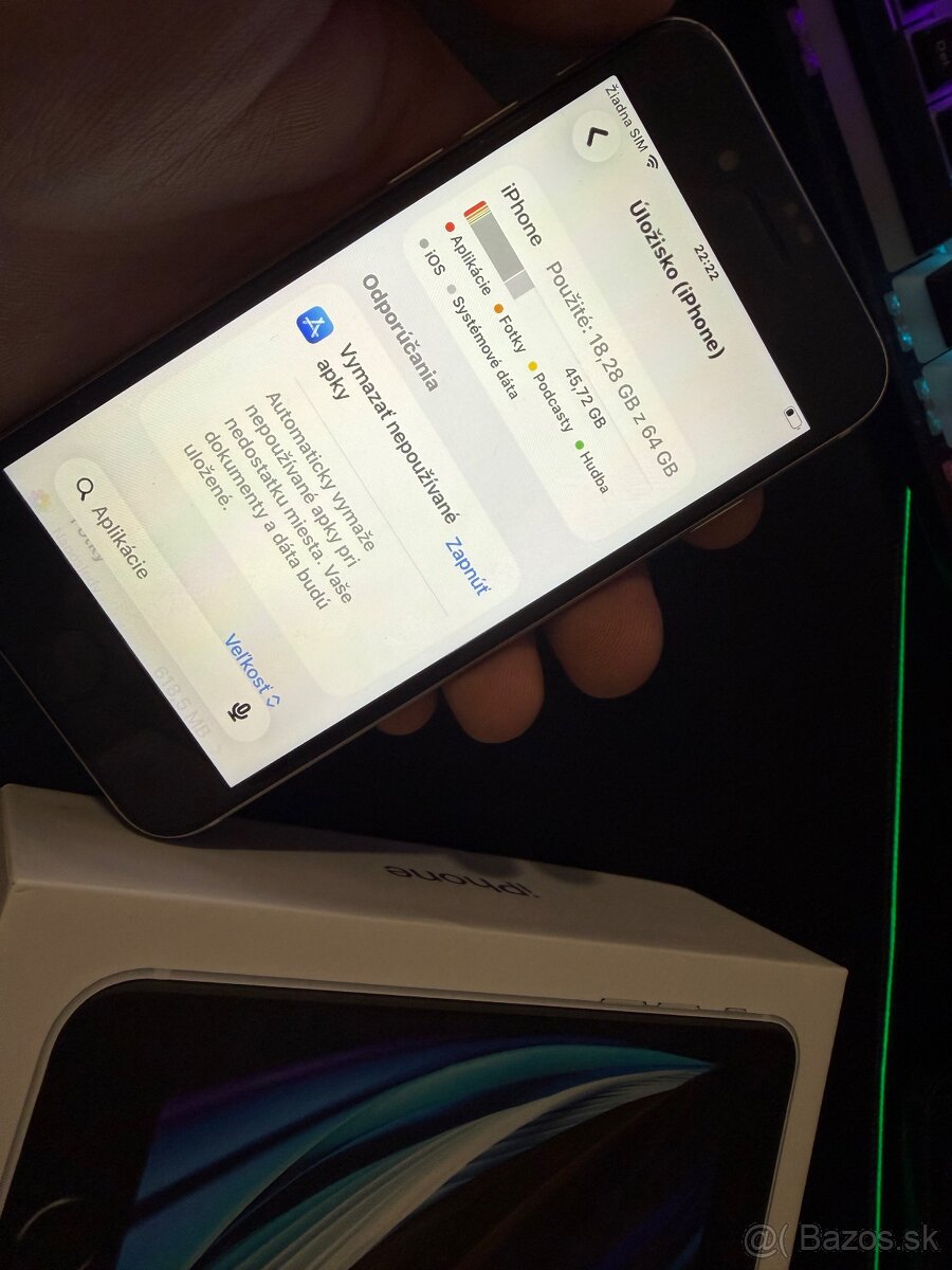 iPhone SE 2022 64GB Biely - 5