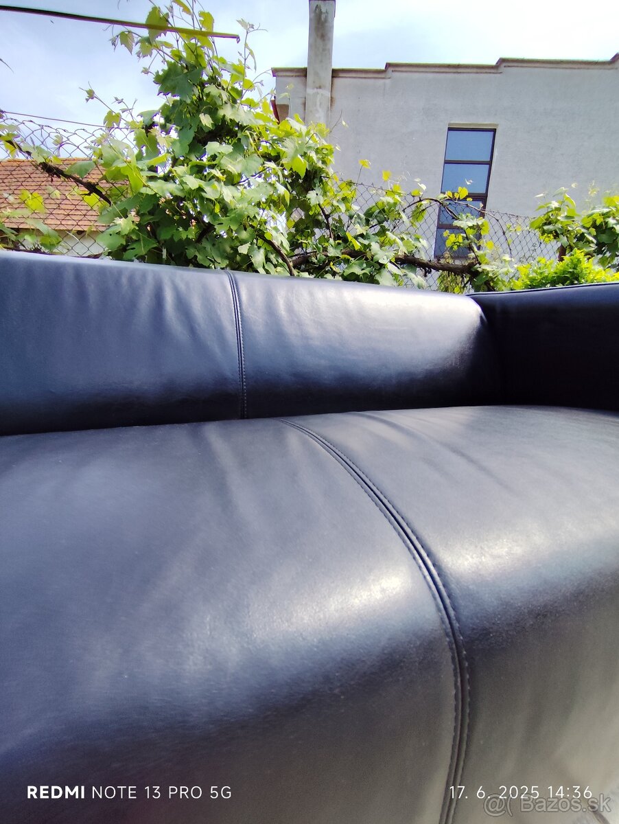 IKEA kozená pohovka - 5