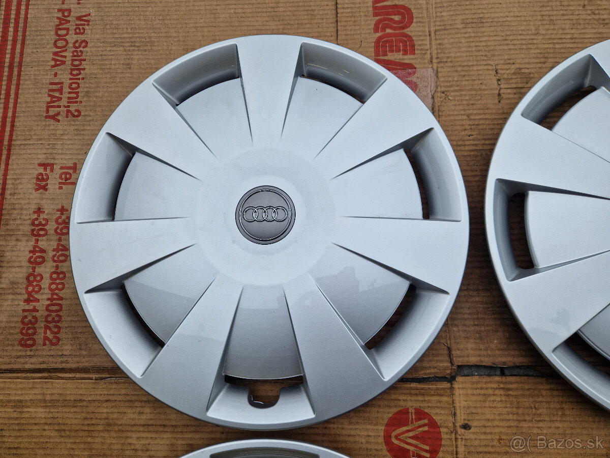 R16 puklice audi r16 kryty kol disku 16 Puklice Audi - 5