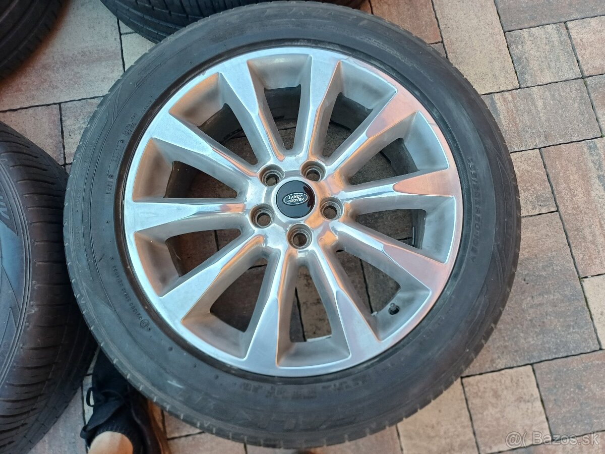 Predám orig. hliníkové disky Land Rover R20, --5x120 - - 5