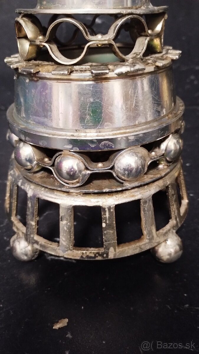 Staré kovové svietniky - 5