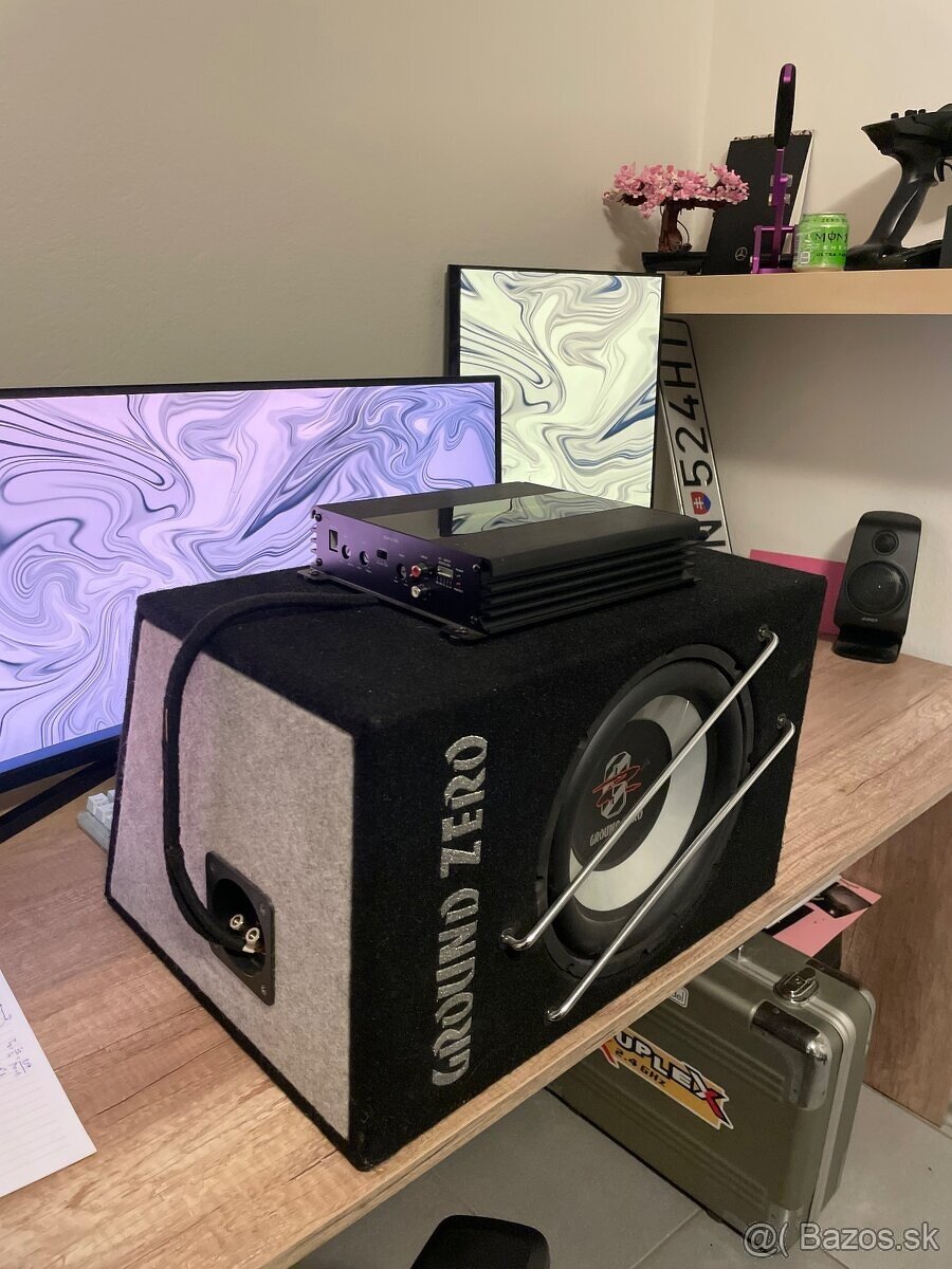 Subwoofer do auta - GROUND ZERO - 5