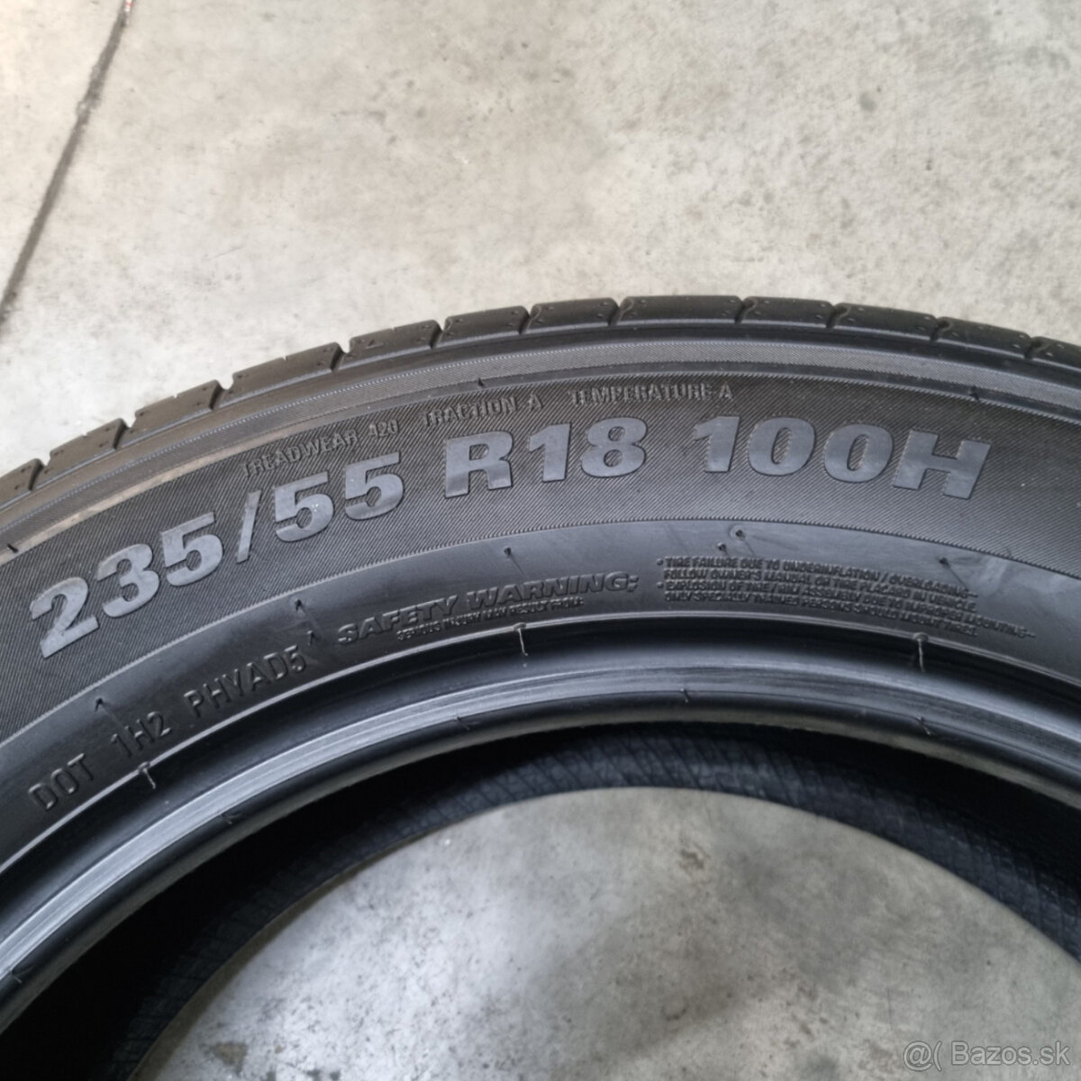 Letné pneumatiky 235/55 R18 KUMHO - 5