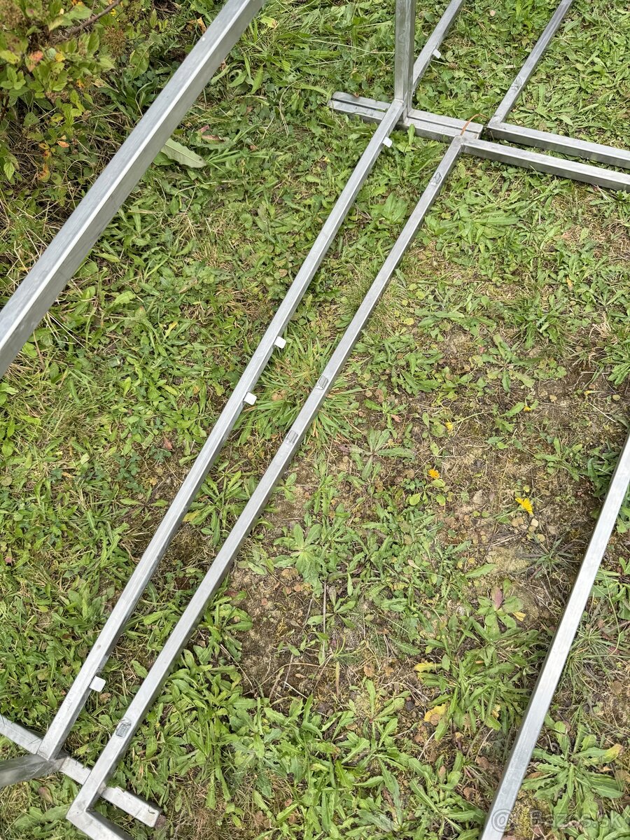 Nerezové stena / postavce 2,40 X 3,60 m - 5