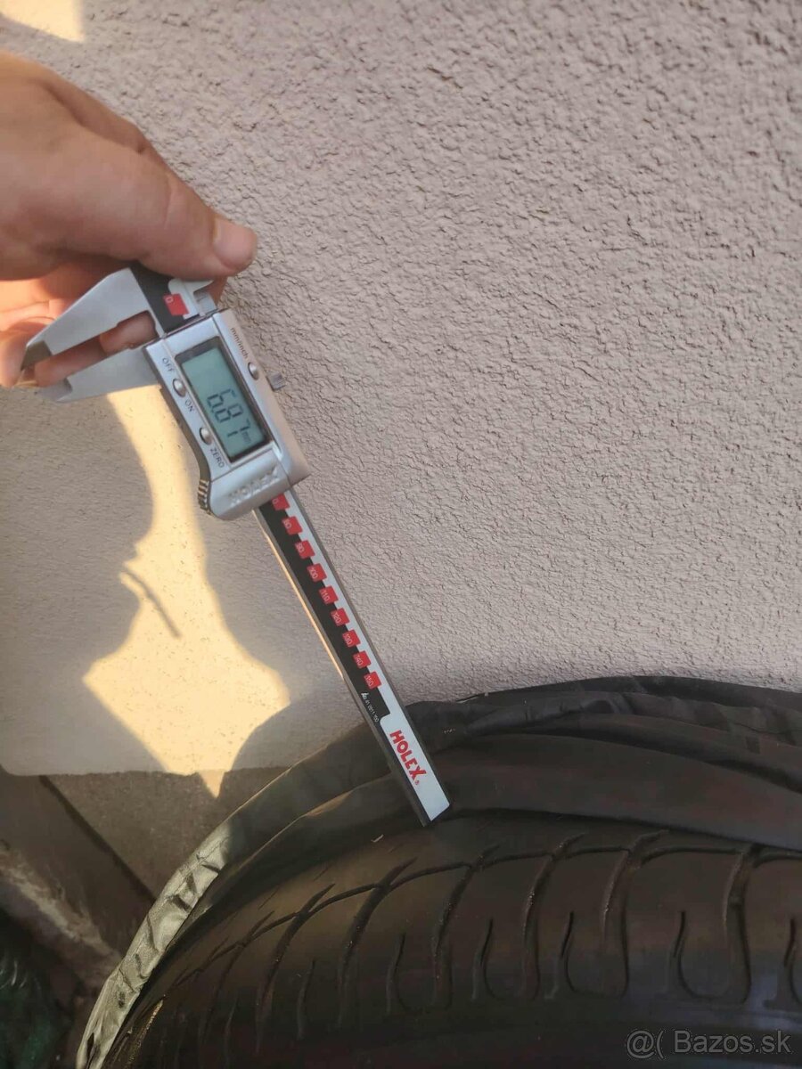 Predám hliníkové elektróny Dezent a pneumatiky BFGoodriech. - 5