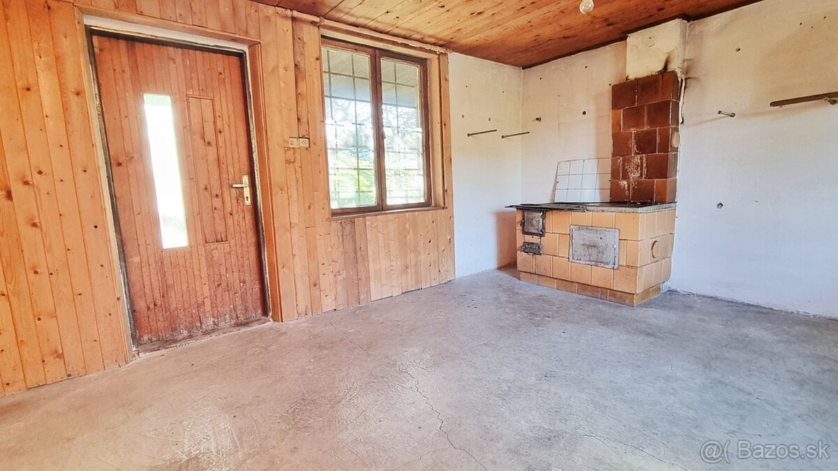 Priestranná murovaná chata s pozemkom 1583 m², Sever-Čičky - 5