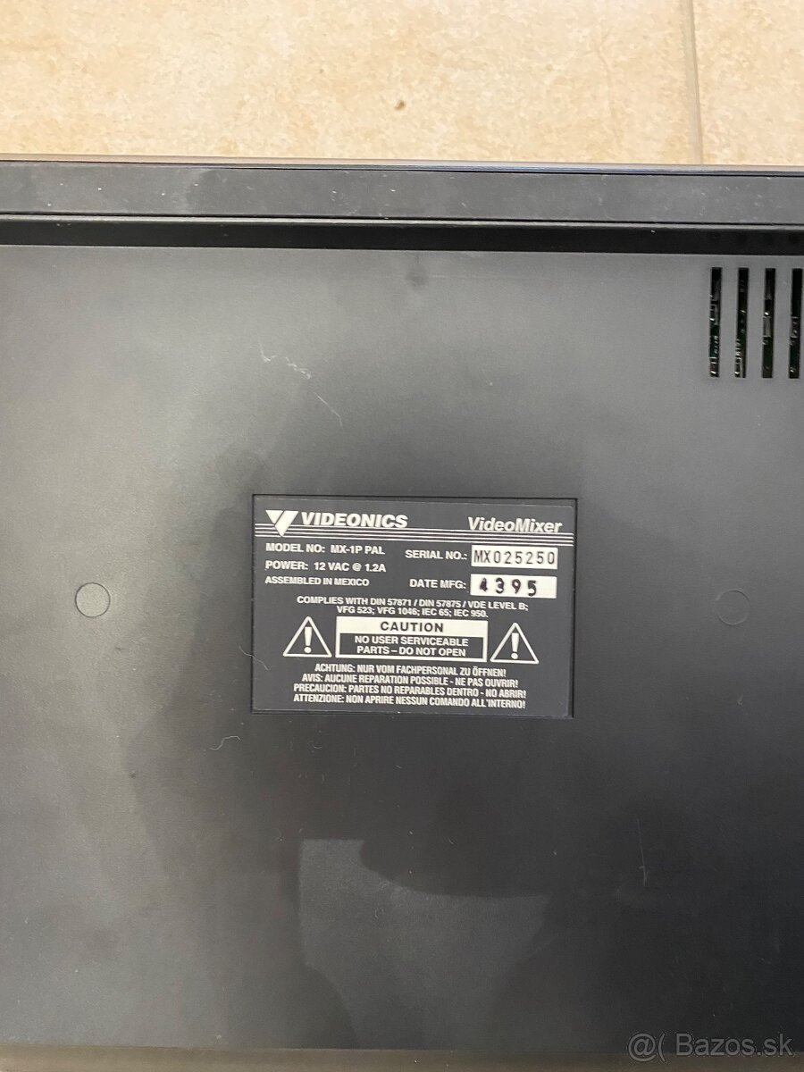 Titulkovač a video mixer - 5