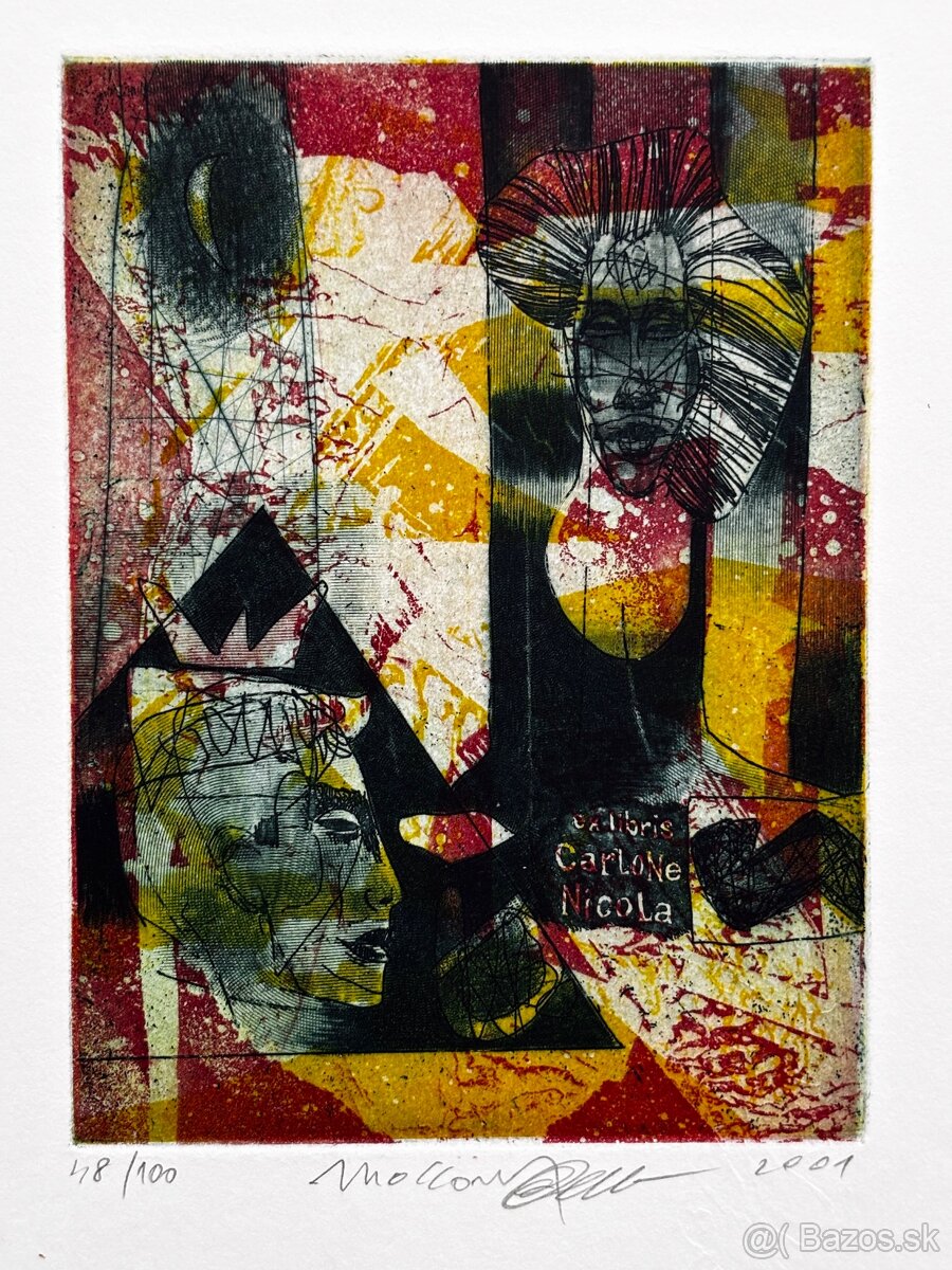 Marian Komáček - kolekcia exlbirisov - 5