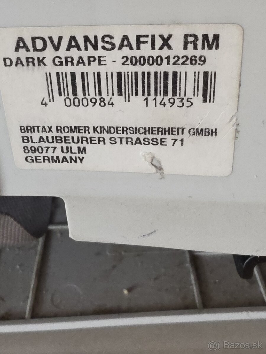 RÖMER BRITAX ISOFIX detska sedacka - 5