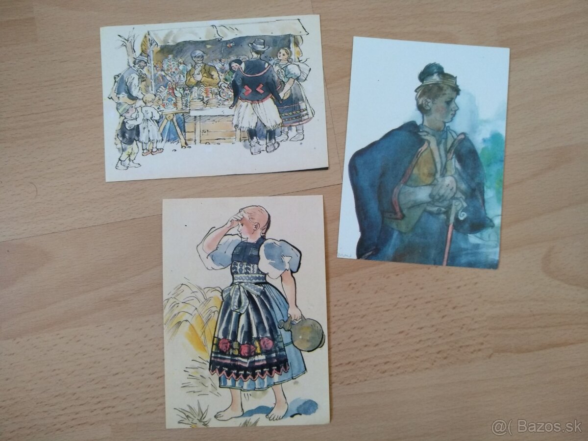 Pohľadnice, zápalkové škatuľky, magnetky - 5