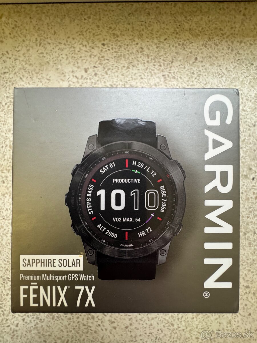 Garmin Fenix 7X Sapphire Solar - 5