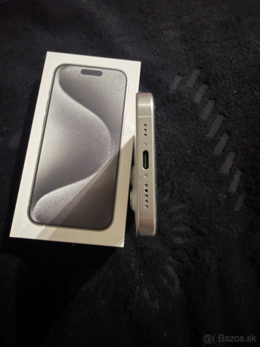 iPhone 15pro White Titanium 128gb - 5