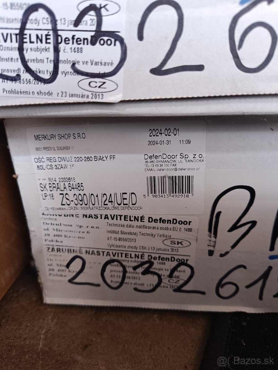 Predáme obložkové zárubne GÓRA biele - 5