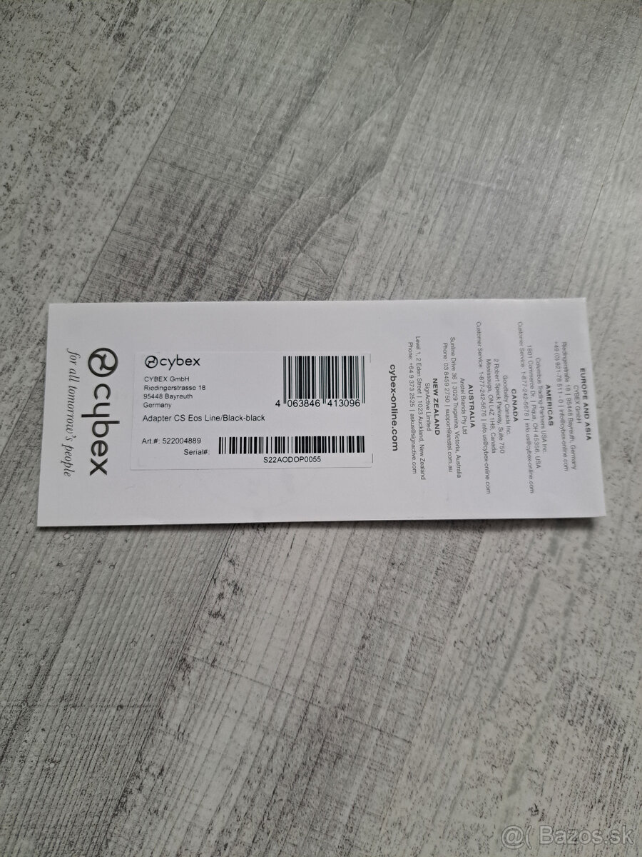 Cybex eos lux adaptéry na kočík - 5